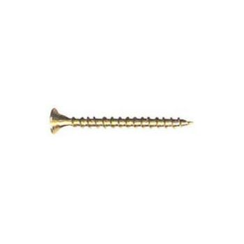 Tornillo Para Madera Bicromatado Cabeza Plana Pozi 3,0x25mm (blt 30 Uds) Fer