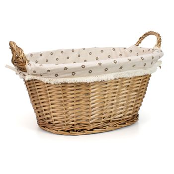 Macetero Cesta Mimbre 39x30cm Importacion - Neoferr con Ofertas en  Carrefour