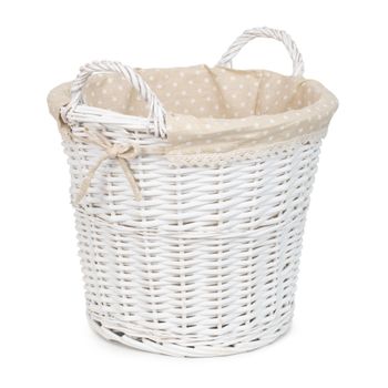 Cesta Para La Colada 25 X 53 X 36 Cm - Cesto Ropa Sucia – Cesta Rectangular  Con Asas Diseño Mimbre Marrón con Ofertas en Carrefour