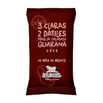 Barrita Energética Café Y Guaraná Paleobull 55 G