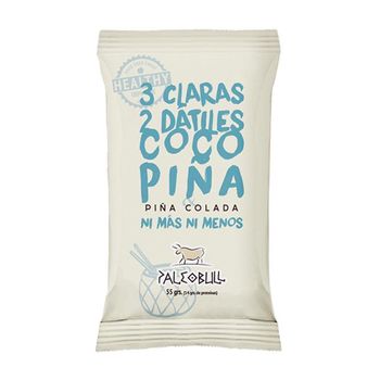 Barrita Energética Piña Colada Con Coco Paleobull 55 G