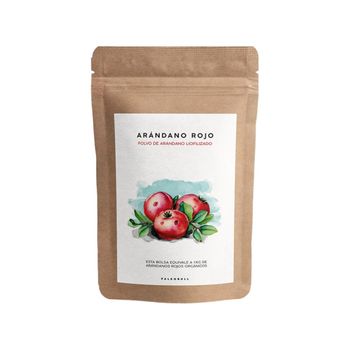 Arándono Rojo En Polvo Paleobull 100 G