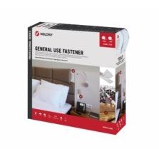 Cinta Cierre Gancho Y Bucle Adhesiva Velcro 20 Mm X 5 M Blanco