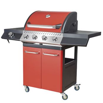 Bbq Gas Bontempo R128 .4 Quemador + 1.lat.