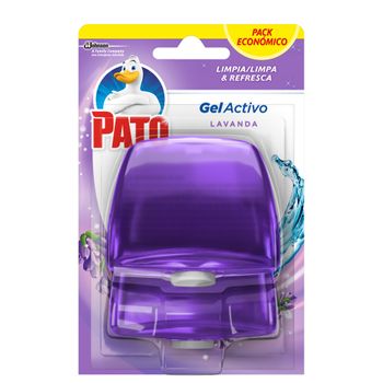 Limpiador De Inodoro  Pato Gel Activo - Paquete De 2 X 76 Gr - Total: 152gr