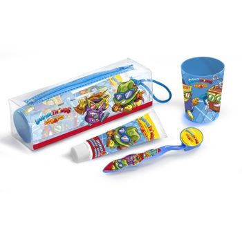 Super Zings Neceser Infantil+dentrifíco+cepillo+vaso