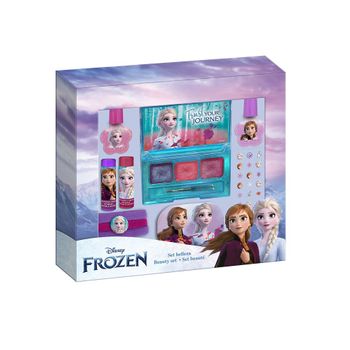 Set De Maquillaje Para Niña Con Espejo 9 Colores De Gloss de Frozen Berry  Hip COS10FZ