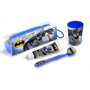 Cartoons Set Limpieza Bucal Batman Pasta De Dientes + 3 Piezas