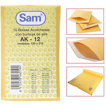 Pack 5 Sobres Kraft Con Burbuja 250x350mm - Neoferr con Ofertas en  Carrefour