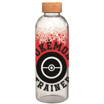 Botella Grande - Pokemon - Vidrio - Reutilizable - 1030 Ml