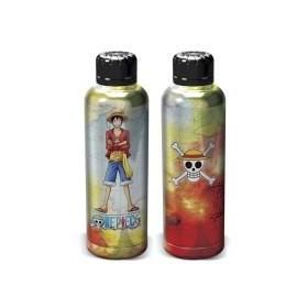 Botella Termo Acero Inoxidable One Piece Mapa 515ml