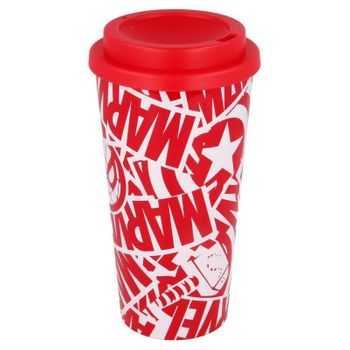 Vaso Doble Pared Café Avengers