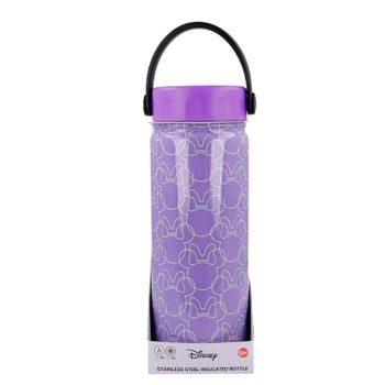 Botella Acero Inoxidable Termo Con Asa 530 Ml Minnie