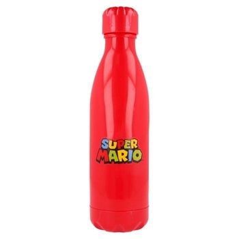Super Mario Botella Daily Grande 660ml Plástico Libre De Bpa
