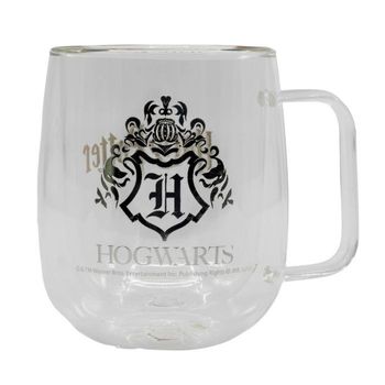 Harry Potter Taza 290ml Doble Pared De Cristal De Borosilicato