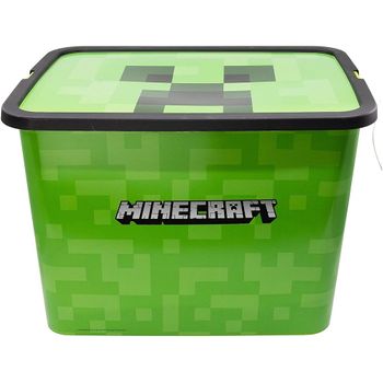 Caja Click 23l Minecraft  38 X 28 X 27 Cm