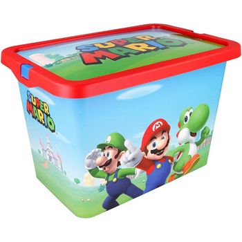 Caja Click 7l Super Mario  29 X 19 X 18 Cm