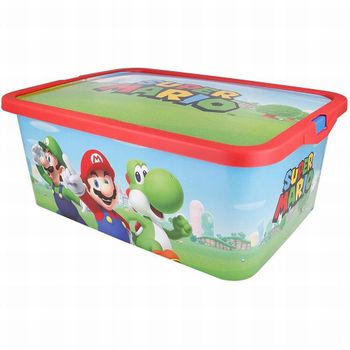 Caja Click 13l Super Mario 38 X 28 X 15 Cm