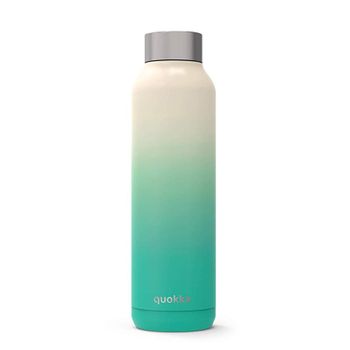 Quokka Botella de agua de acero inoxidable de mármol sólido de 21 oz (21.3  fl oz), boca ancha, aislamiento al vacío, a prueba de fugas. Perfecto para