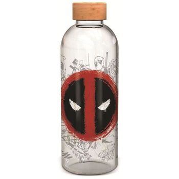 Botella Grande - Deadpool - Vidrio - Reutilizable - 1030 Ml