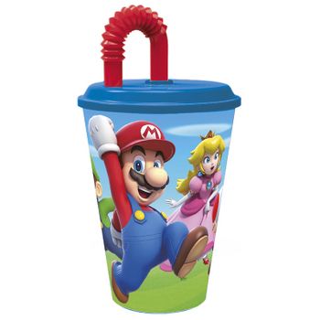 Super Mario Bros 21430. Vaso Con Cana 430ml.