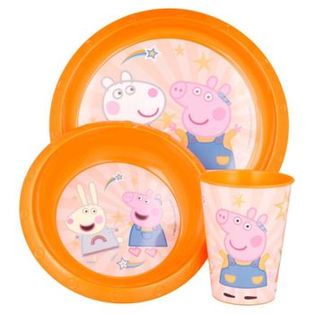 Set Vajilla Infantil Reutilizable Apta Para Microondas Compuesta Por Vaso,  Plato, Cuenco Y Cubiertos De La Patrulla Canina con Ofertas en Carrefour