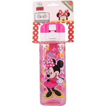 Botella Cantimplora Con Cierre Minnie Mouse Disney 550 Ml