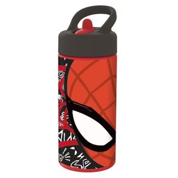 Botella 410ml Spiderman Great Power 7,4x17,8x6,4cm
