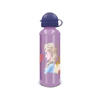 Botella de aluminio para niños - cantimplora infantil - botella de agua  reutilizable de 400 ml de Frozen