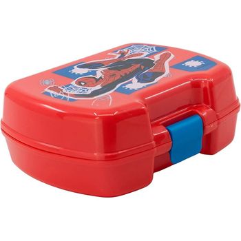 Spiderman Sandwichera Mini Snacks 11x9x4