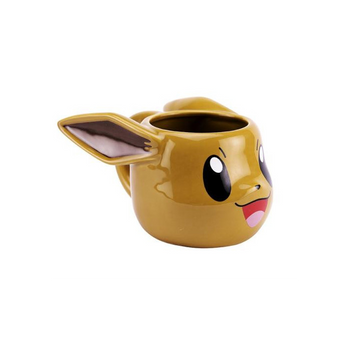 Taza De Cerámica 3d Pokemon Modelo Eevee