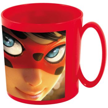 Taza Prodigiosa Ladybug Microondas 5 Unds