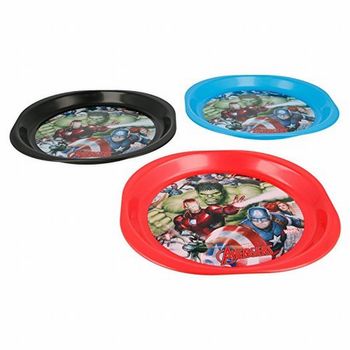 Set 3 Platos Picnic Avengers Los Vengadores