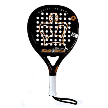 Pala De Padel Black Crown Piton Jr