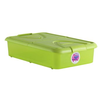 Caja 60l. Bajo Cama Pistacho 80x50x18cm