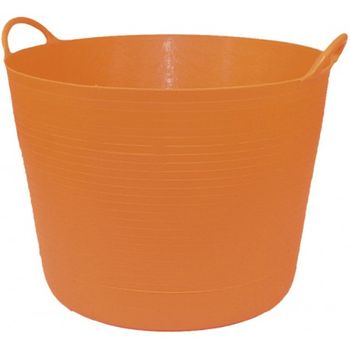 Capazo Agricola Plast.naranja Plastiken 42 L