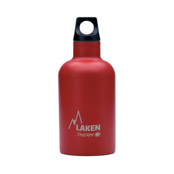 Laken Futura - Botella Térmica De Boca Estrecha 0.35l En Acero Inoxidable. Rojo