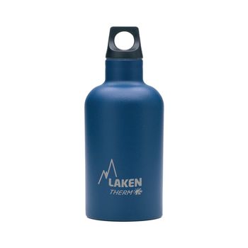 Laken Futura - Botella Térmica De Boca Estrecha 0.35l En Acero Inoxidable. Azul