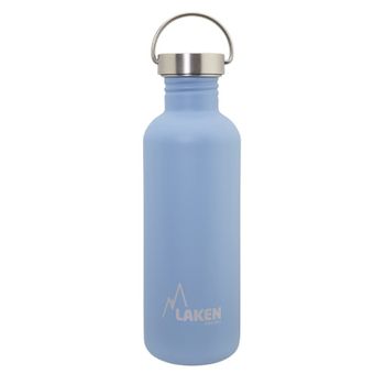 Laken Basic Steel Botella Reutilizable 1000 Ml Acero Inoxidable Tapón De Acero Inoxidable