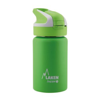 Laken Summit - Botella Térmica Con Boquilla 0.35l En Acero Inoxidable. Verde