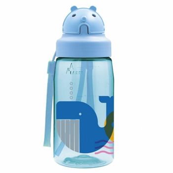 Botella De Agua Laken Oby Submarin Azul Aguamarina (0,45 L)