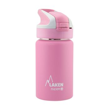 Laken Summit - Botella Térmica Con Boquilla 0.35l En Acero Inoxidable. Rosa