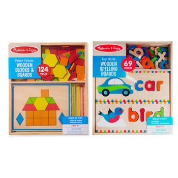 Bloques Y Tableros De Madera Melissa & Doug