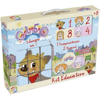 Cefa Toys Cleo Kit Actividades Educativas 3 En 1 Con Cubos