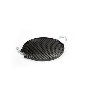 Plancha Asado Hierro Fundido Esmaltada 25cm 12025