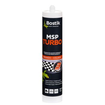 Adhesivo Montaje Ms Turbo 290 Ml Blanco Bostik