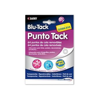 Masilla Blutack Punto Tack Trans 64 Ptos