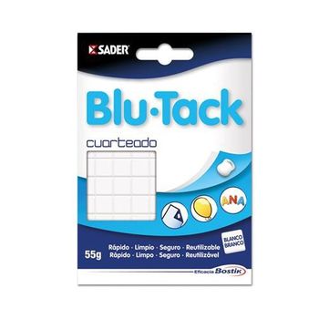 Masilla Blutack Cuarteado Bco 55 Gr