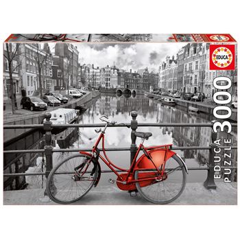 Puzzle 500 Pieces - Amsterdam - 49 X 36 Cm à Prix Carrefour