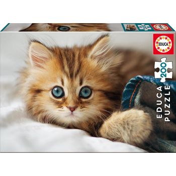 Puzzle Educa 200 Piezas Gatito